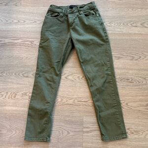 Banana Republic Sage Green Denim Jeans